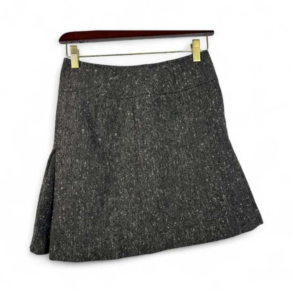 Ann Taylor Black Tweed Skirt Size 4